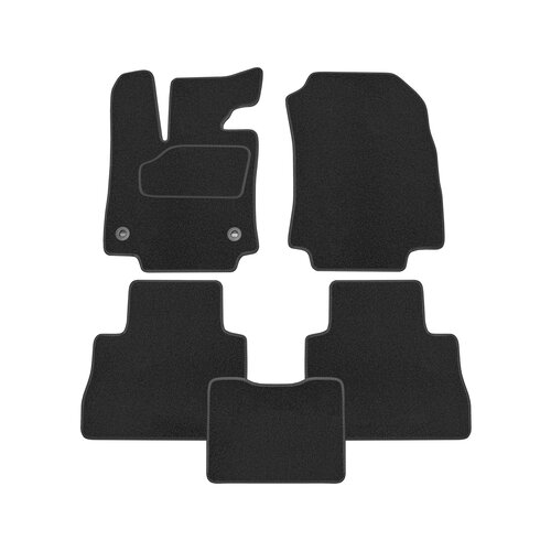 фото Коврики в салон ворсовые для toyota rav 4 (19-25) (с кантом) rezkon