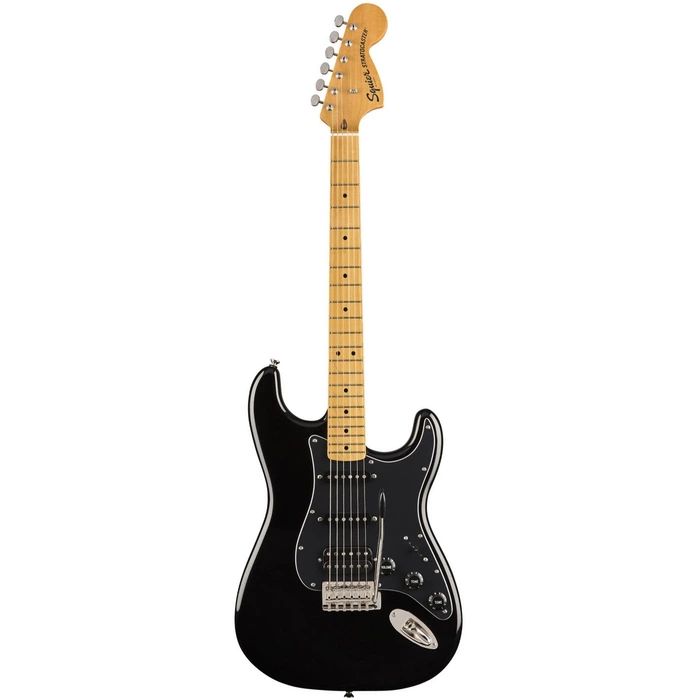 Fender SQUIER SQ CV 70s STRAT HSS MN BLK Электрогитара