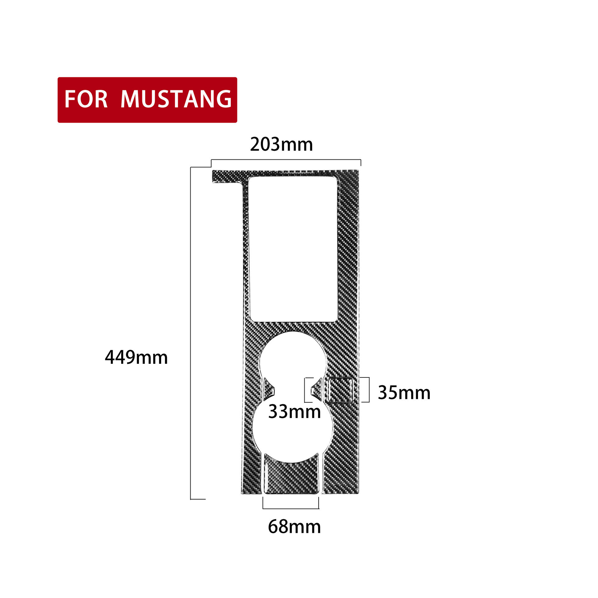 Ford Mustang 2005-2009 Наконечник рычага переключения 5 шт комплект