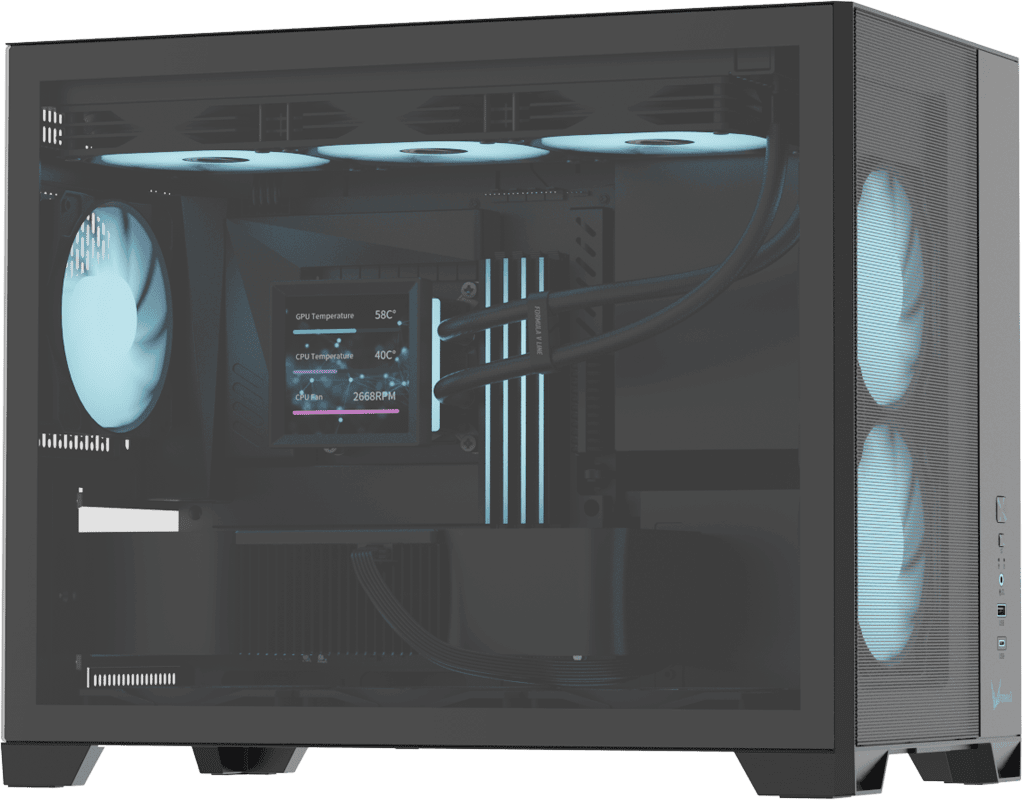 Корпус для ПК Formula Air Mesh G6 Black, ATX, без блока питания