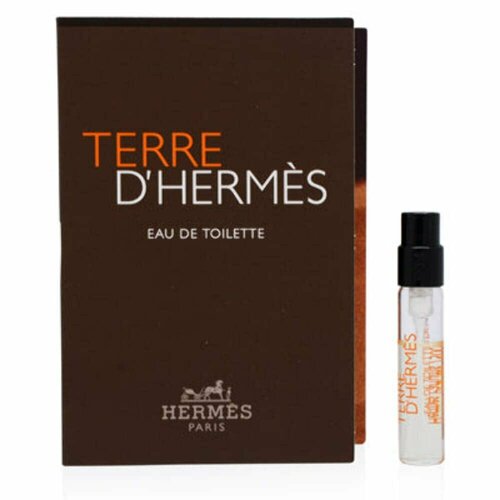 фото Hermes terre d hermes 2 мл туалетная вода для мужчин, древесно-пряный аромат