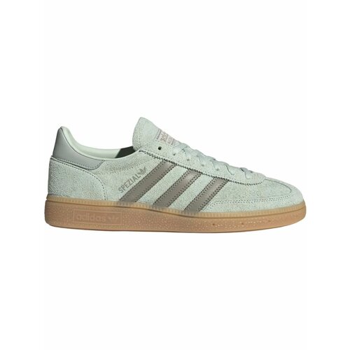 фото Кеды adidas handball spezial w, полнота f (eu)/ на среднюю стопу, размер 4 uk, зеленый