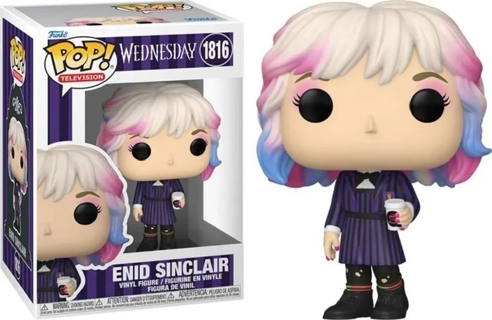 Фигурка ! Wednesday Enid Sinclair №1816 персонаж сериала с аксессуаром 10CM