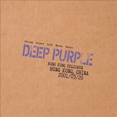 Музыка CD Deep Purple - Live In Hong Kong 2001 (CD, Album, Limited Edition, 2022)
