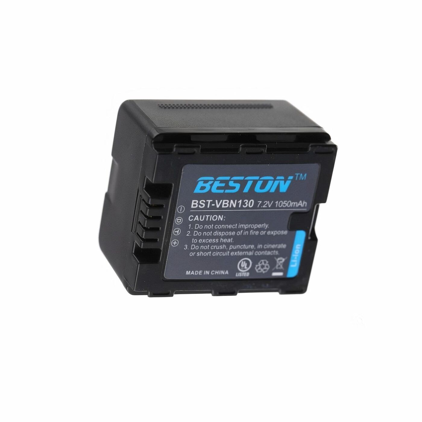 Аккумулятор для видеокамеры Panasonic / HITACHI VW-VBN130-M, 7.2V 1050mAh (7.2В 1050мАч)