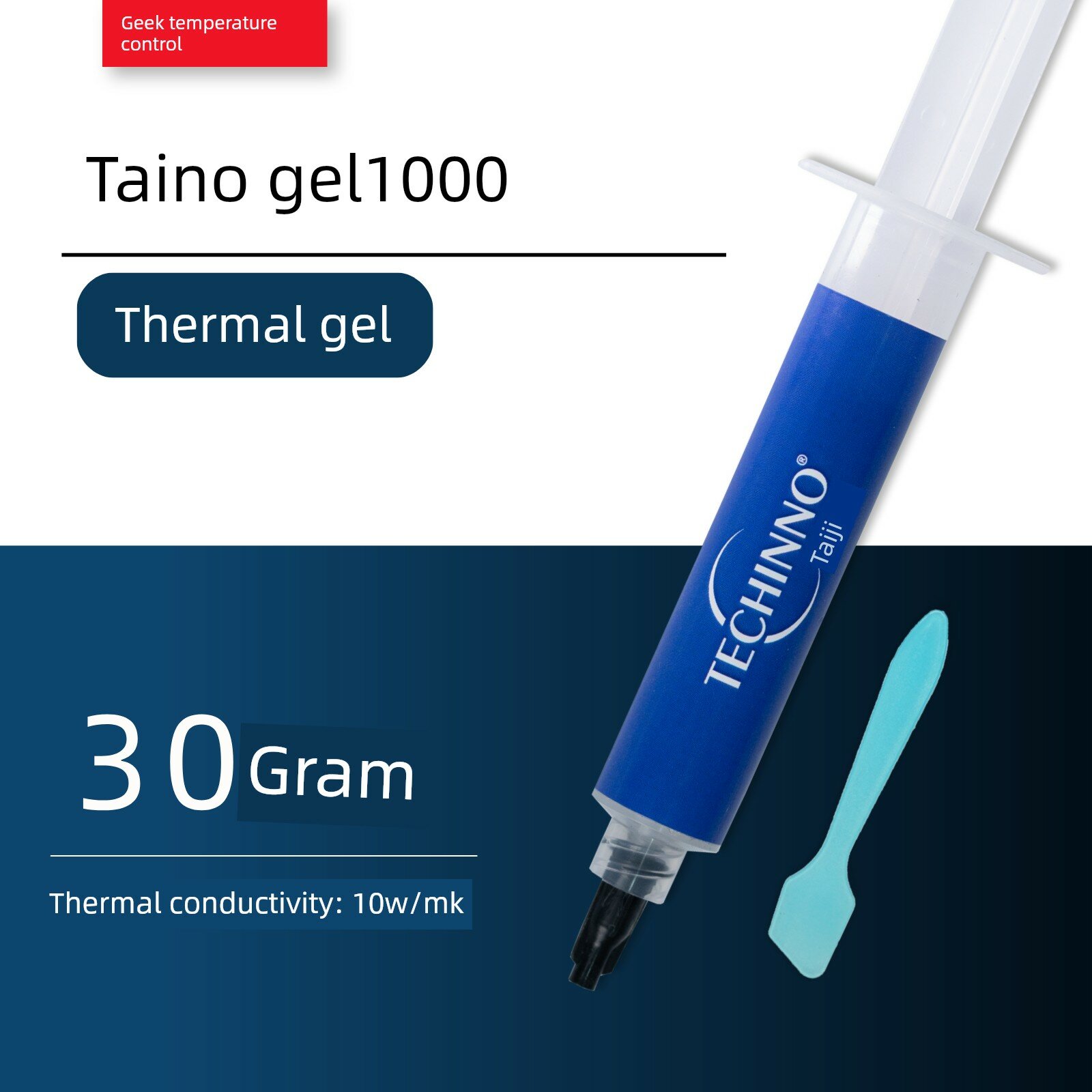 Термогель Tajino Gel1000 для настольных компьютеров, видеокарт, памяти, блоков питания, с высокой теплопроводностью,