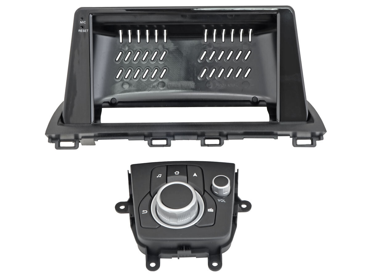 Рамка InCar для UMS MAZDA 3, Axela 2014+, 9" (Джойстик в комплекте)
