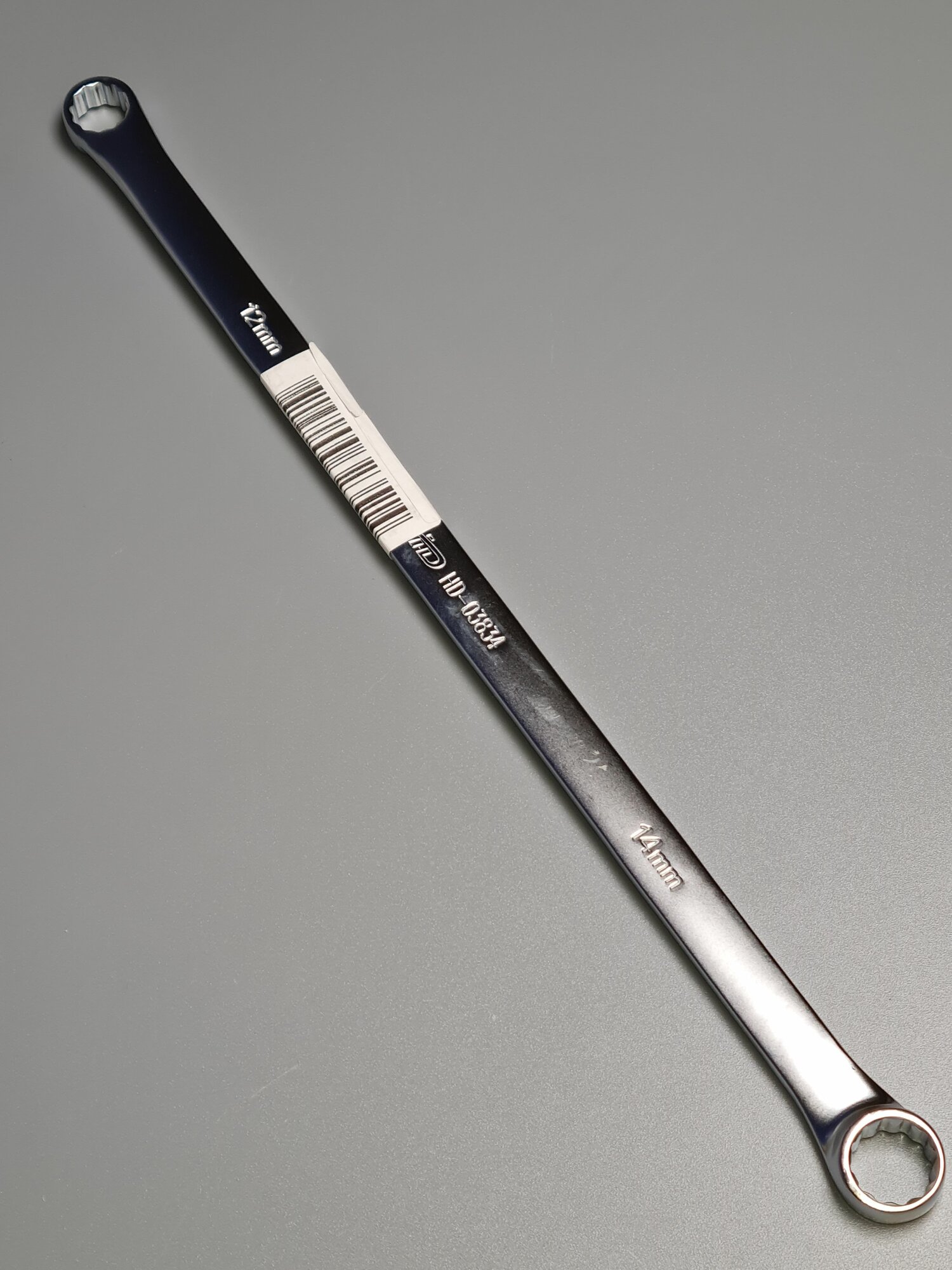 Ключ накидной 12х14 мм EXTRA LONG удлиненный, CrV H-D 03834-12 экстра длинный