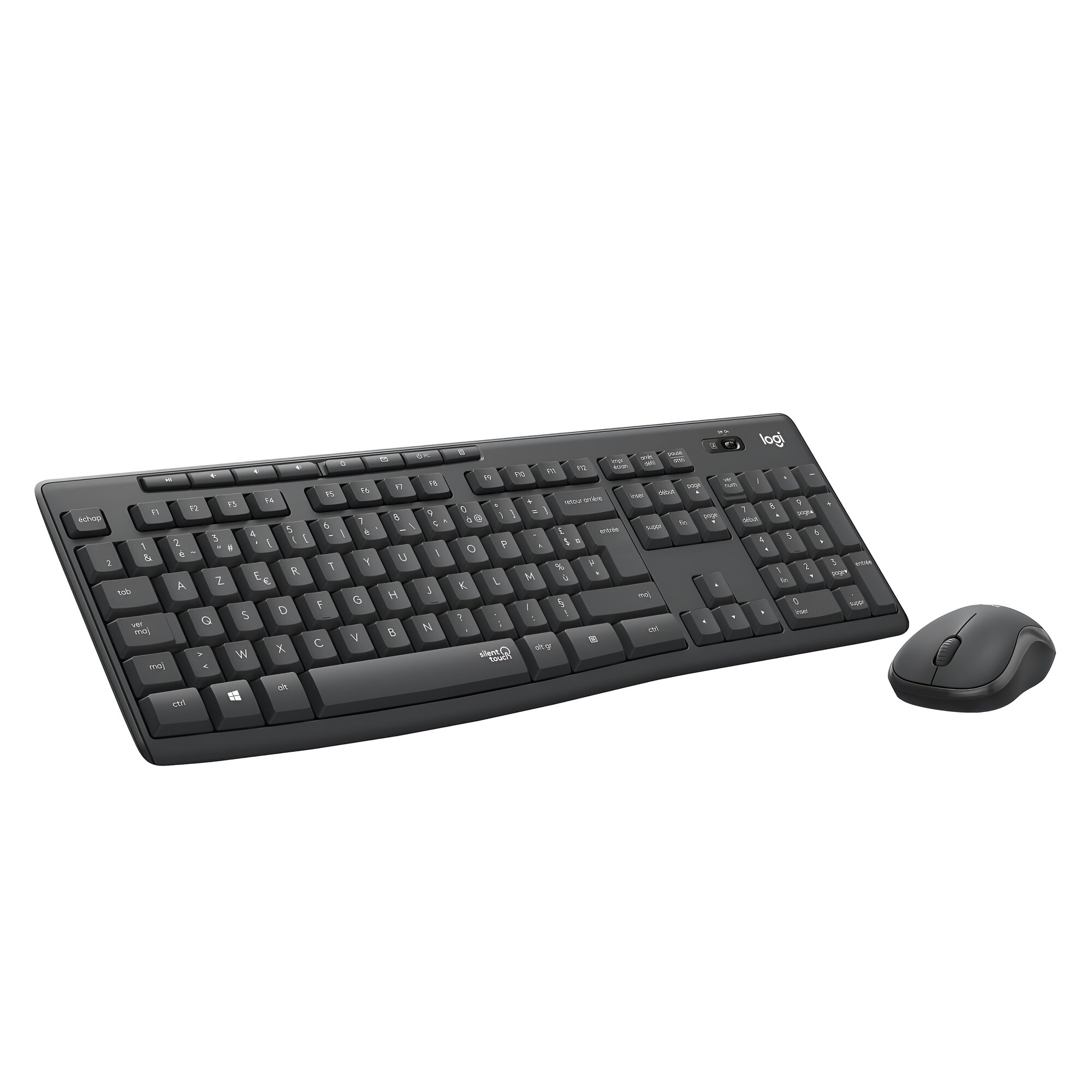 Logitech MK295 Silent Wireless Combo — беспроводной комплект клавиатуры и мыши с технологией SilentTouch.