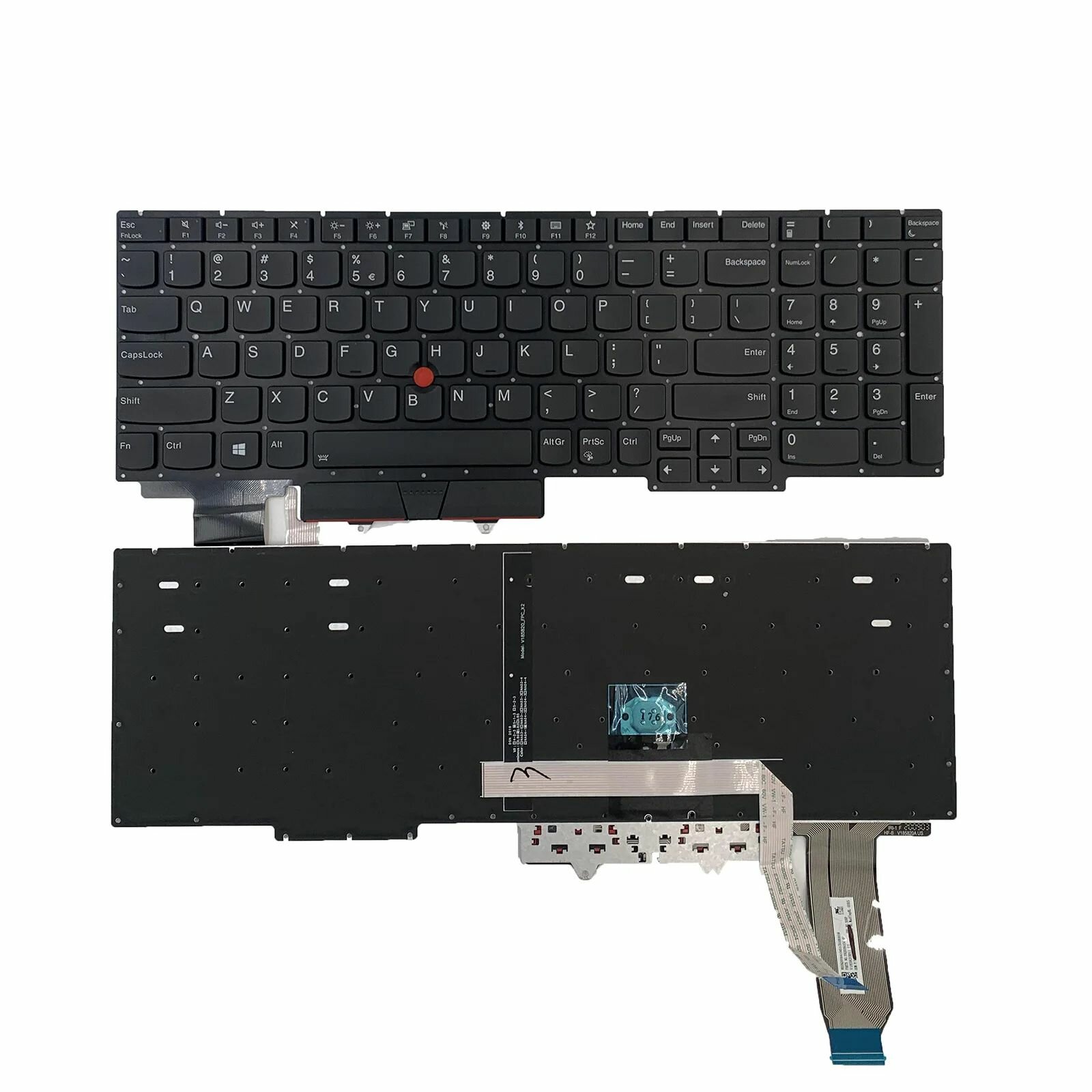 Новая клавиатура для ноутбука Lenovo ThinkPad E15 Gen 1 (20RD 20RE) TP00117A SL10W47275 клавиатура ноутбука