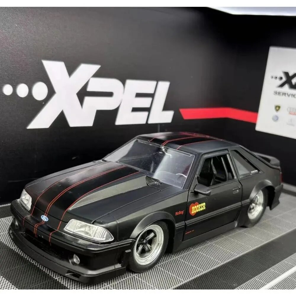 Jada 1:24 1989 Ford Mustang GT High Simulation Diecast Car, подарки для мальчиков, коллекции хобби, подарки на день рождения