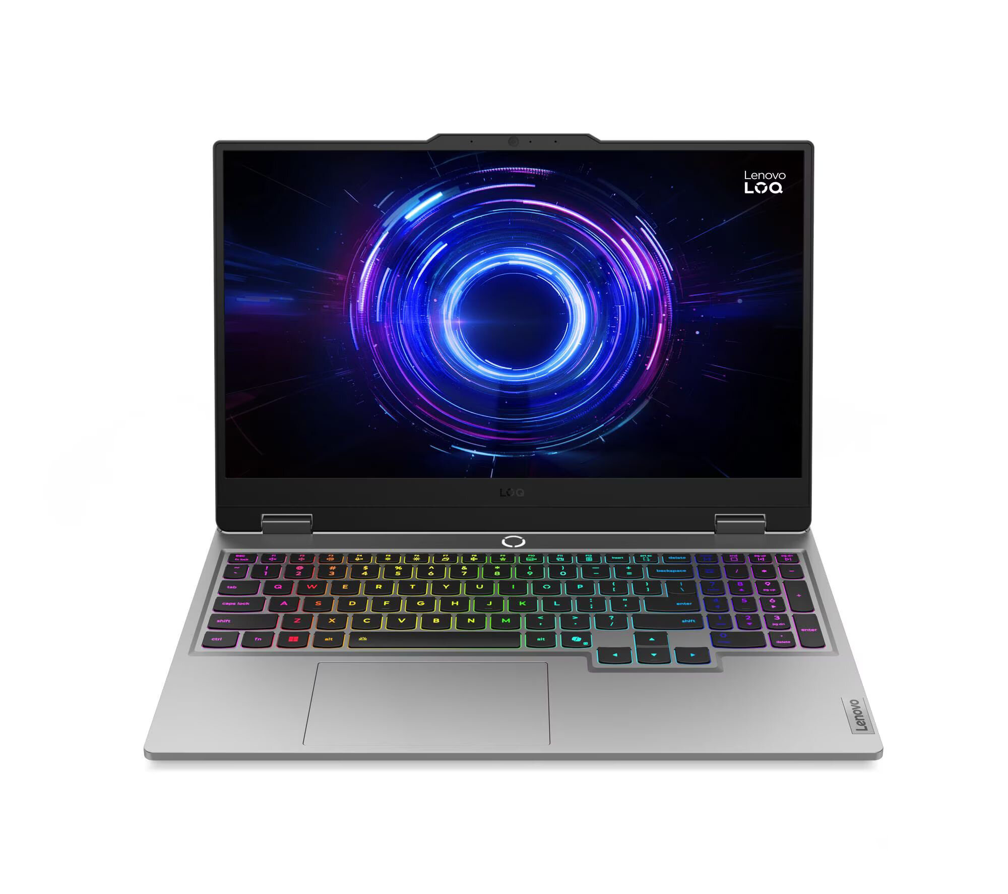 Ноутбук Lenovo LOQ 15IRX10 Intel Core i7-13650HX/16Gb (1*16 D5)/SSD512Gb/RTX5050 8Gb (100W)/15.6"/IPS/FHD/1920x1080/144Hz/Win11 (SL English)/RJ-45/Luna Grey/2.4kg