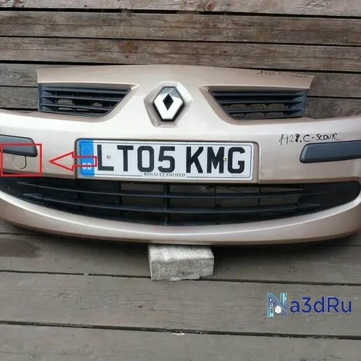 Крышка буксировочного крюка Renault Modus, 8200298353