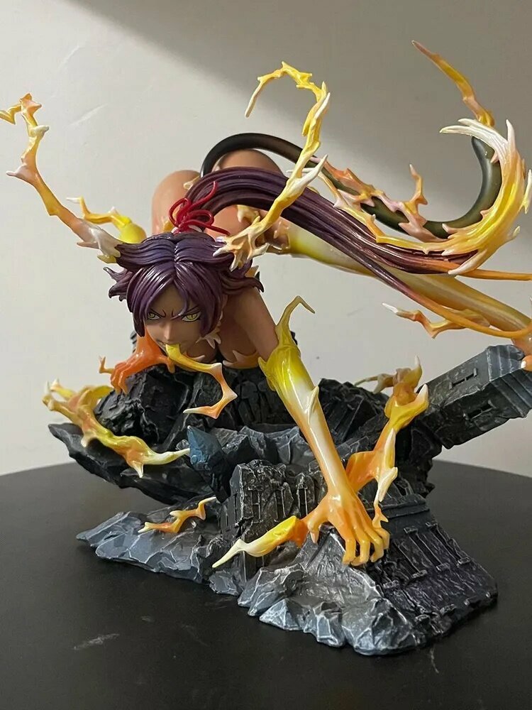 Аниме фигурка Bleach Shihouin Yoruichi 23cm