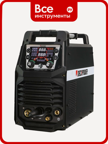 Изображение товара Сварочный полуавтомат DECAPOWER FUSION PMCT-205 PTLN PMCT205PTLN для профессиональной сварки