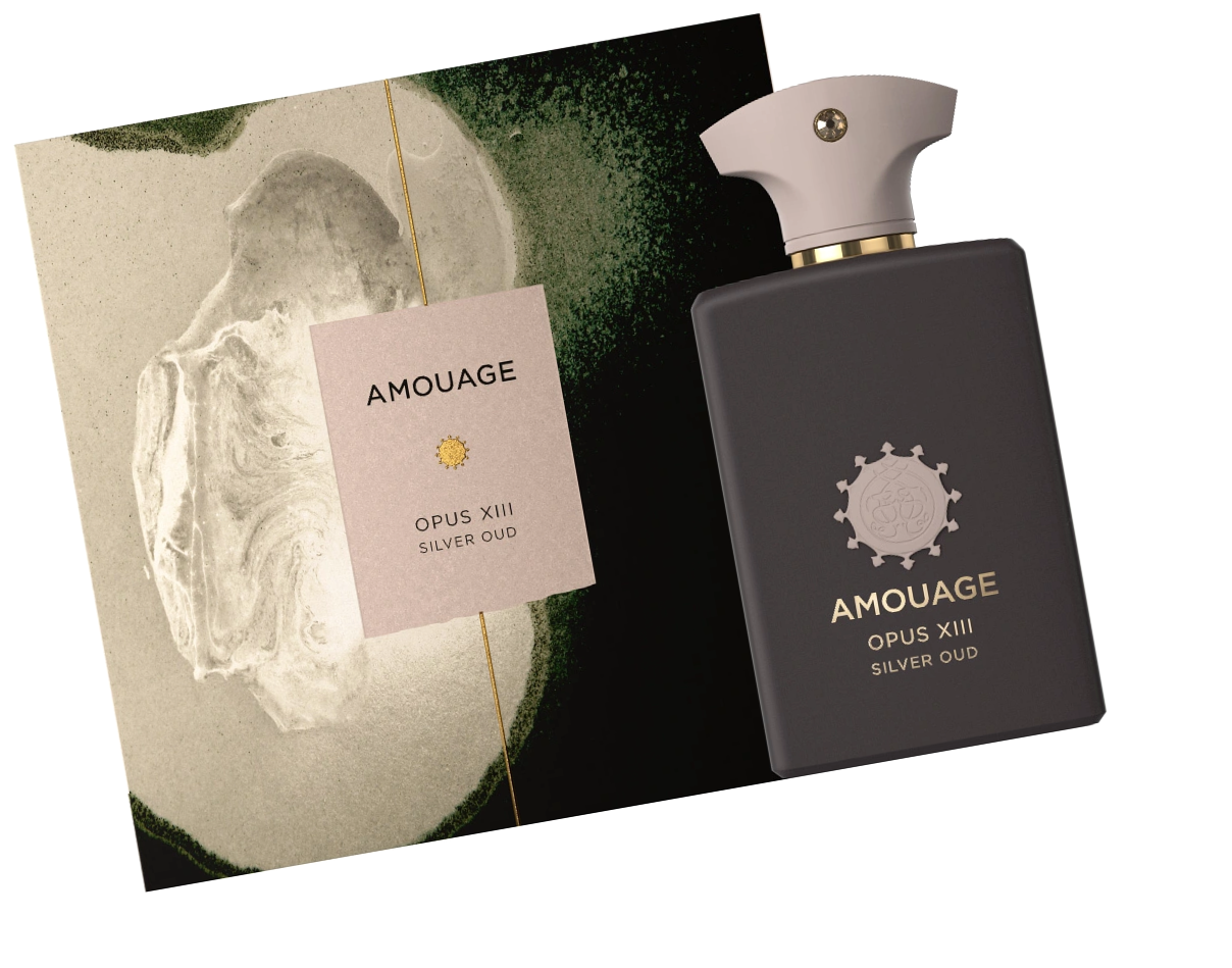 Парфюмерная вода Амуаж Опус 13 Уд Сильвер 50 мл - Amouage Library Collection Opus Xiii для женщин и мужчин
