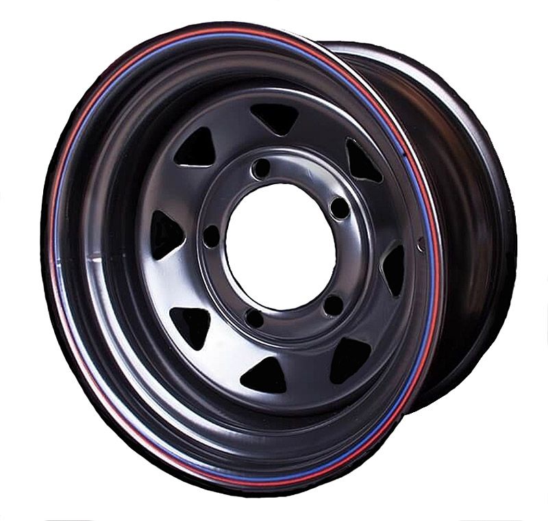 Автодиск Red Wheel RS-Trofy 8J*15 6*139,7 ET-19 DIA110,1 Black