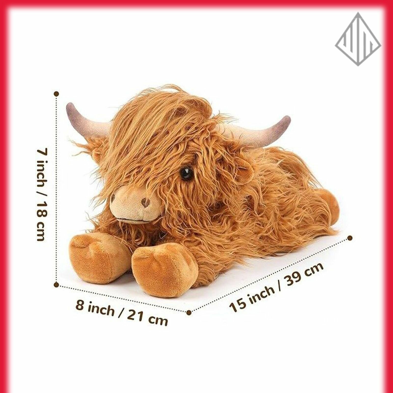 Охлаждаемая Игрушка Highland Cow Toy