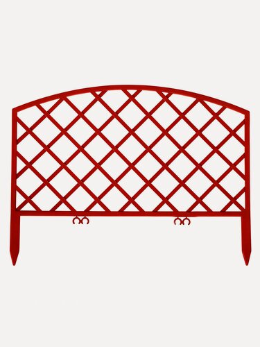 Изображение товара Забор декоративный пластмасса, Palisad, Плетенка №6, 24х320 см, терракотовый, ЗД06