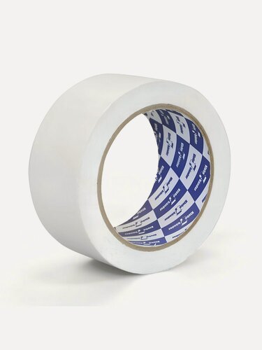 Изображение товара Скотч армированный Klebebander 50 мм х 50 м, белый, ткань-полипропилен для герметизации и строительных работ
