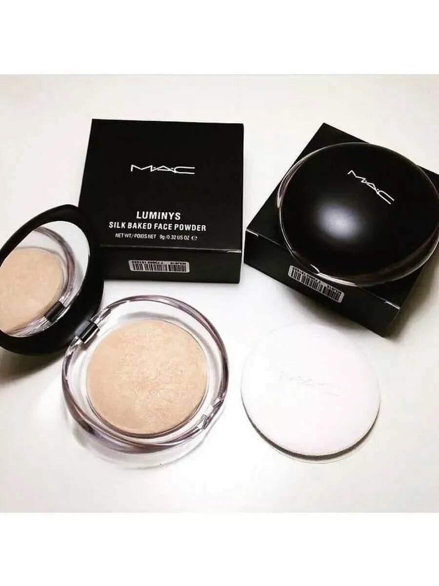 MAC Studio. Компактная запеченная пудра для лица / MAC Luminys Silk Baked Face Powder, ТОН № 01, 9 гр