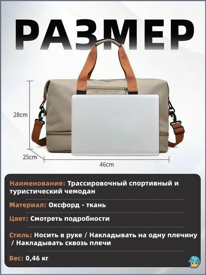 Сумка дорожная — фото 1