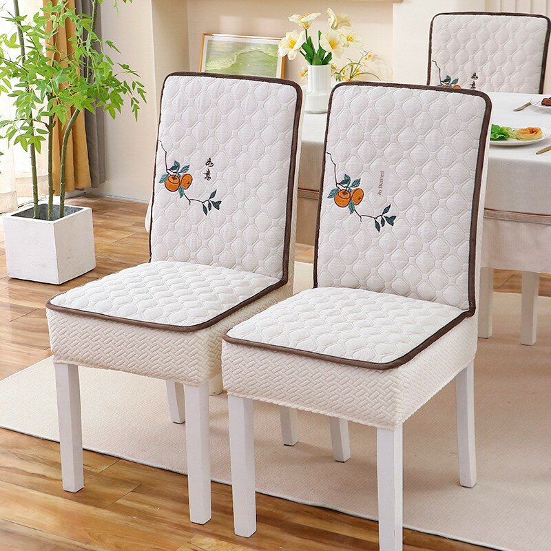 Чехол для стула, чехол для обеденного стула в китайском стиле, хлопковая подушка, чехол для стула из мягкой кожи,