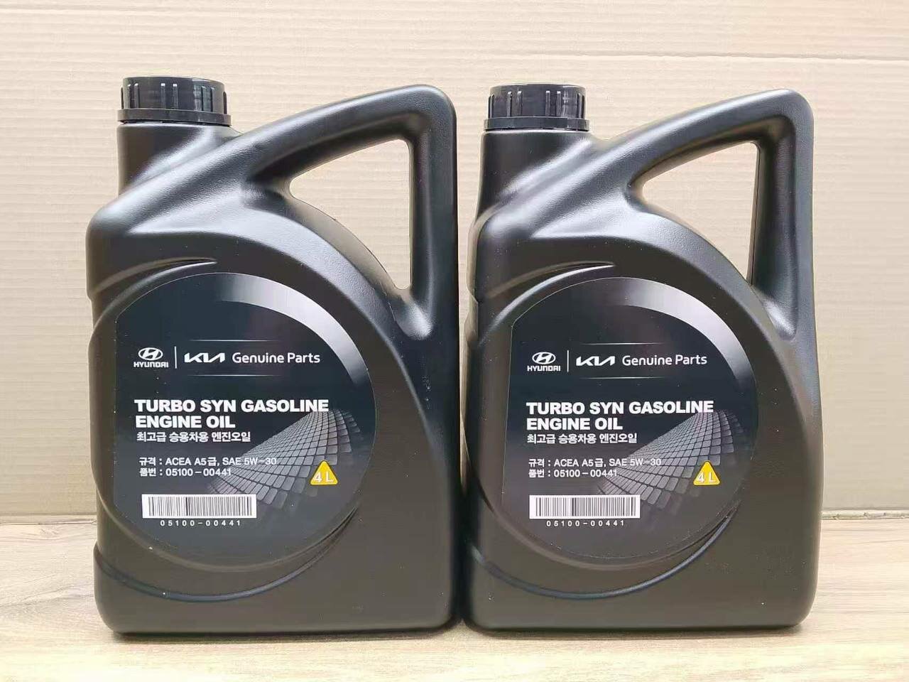 Hyundai/KIA масло моторное Turbo SYN Gasoline Engine Oil SAE 5W-30 (4л) — фото 1