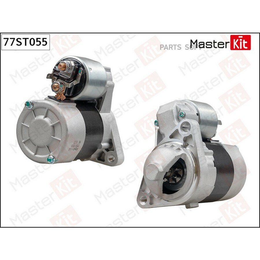 MASTERKIT 77ST055 Стартер NISSAN MICRA/NOTE 1.2/1.4 0.7кВт