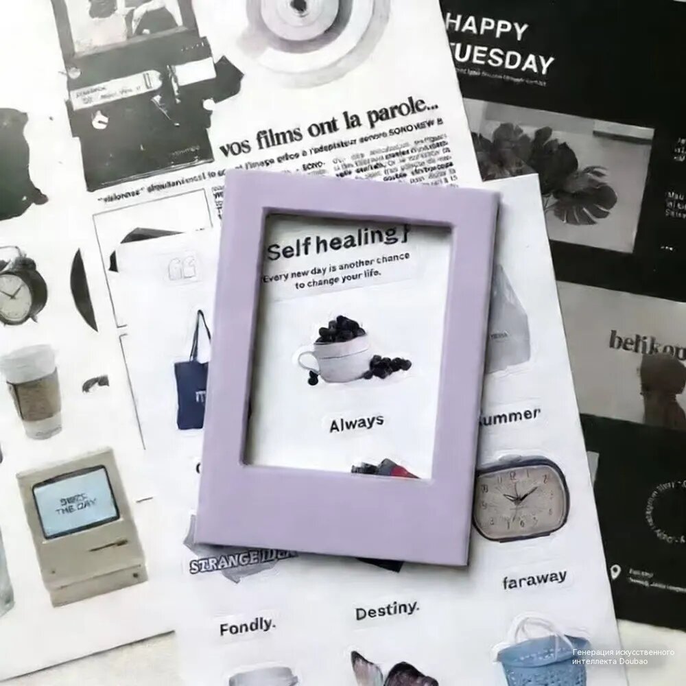 Магнитная фоторамка Polaroid для холодильника, 1 шт.