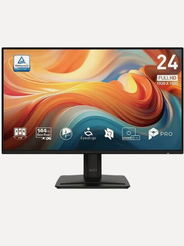 Изображение товара Монитор 23.8" MSI, Pro MP242 E14A, IPS, 1920 x 1080, 144Гц, 16:9, Черный