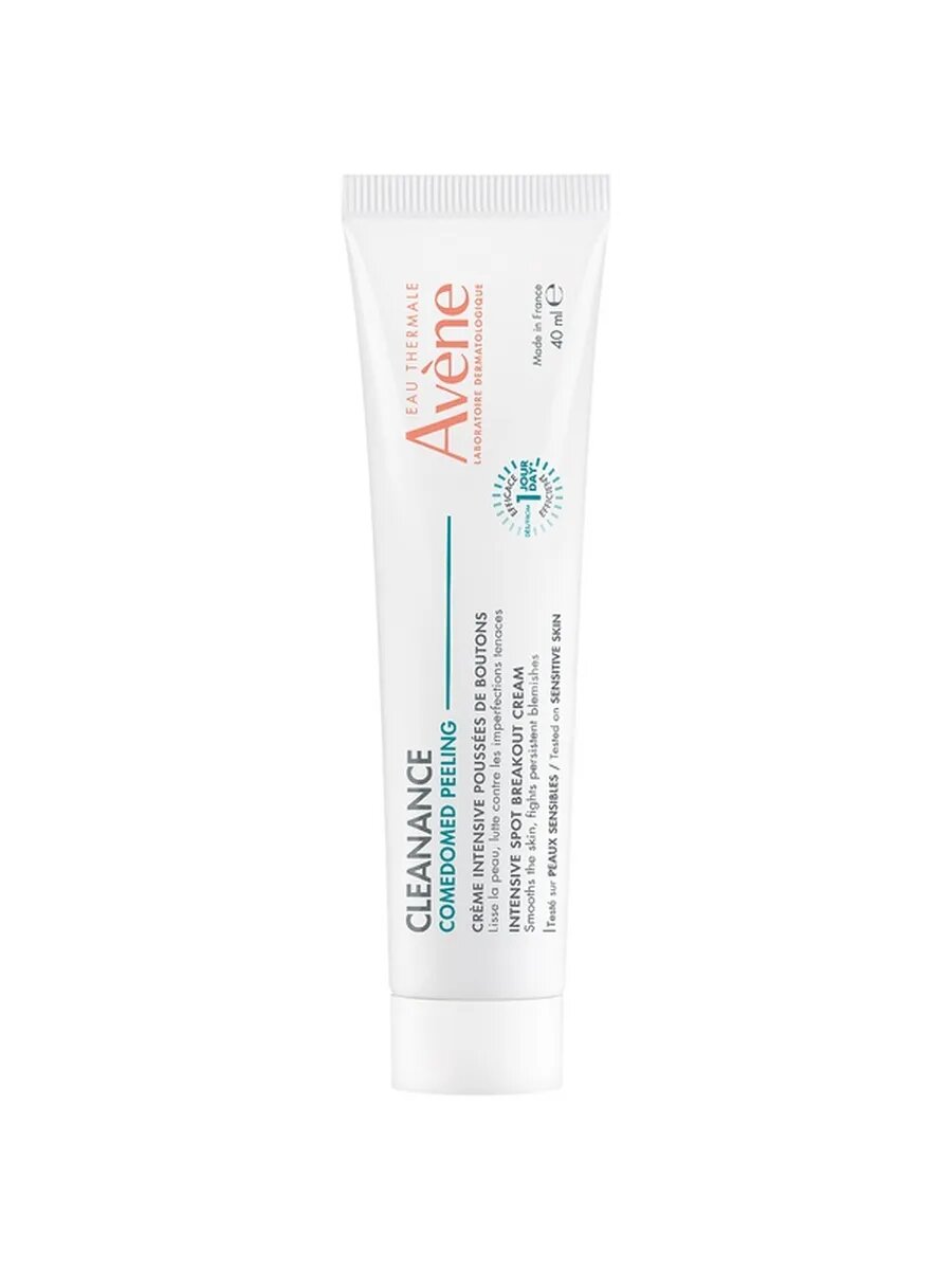 Avene cleanance comedomed peeling крем для ухода за проблемной кожей склонной к акне интенсивный 40 мл