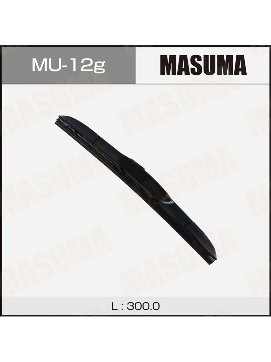 Щетка стеклоочистителя гибридная 12"/300 мм крюк, арт. MU12g