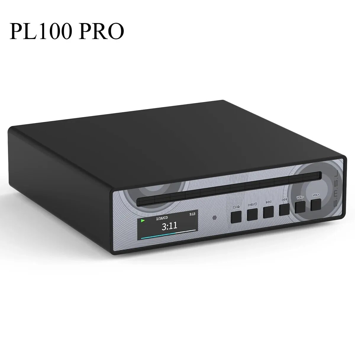PL100 Pro Hi-res Audio CD-плеер CS43131 поддерживает оптический коаксиальный 32 / 200mW 3,5 мм 4.4mm выход наушников с дистанционным контролем
