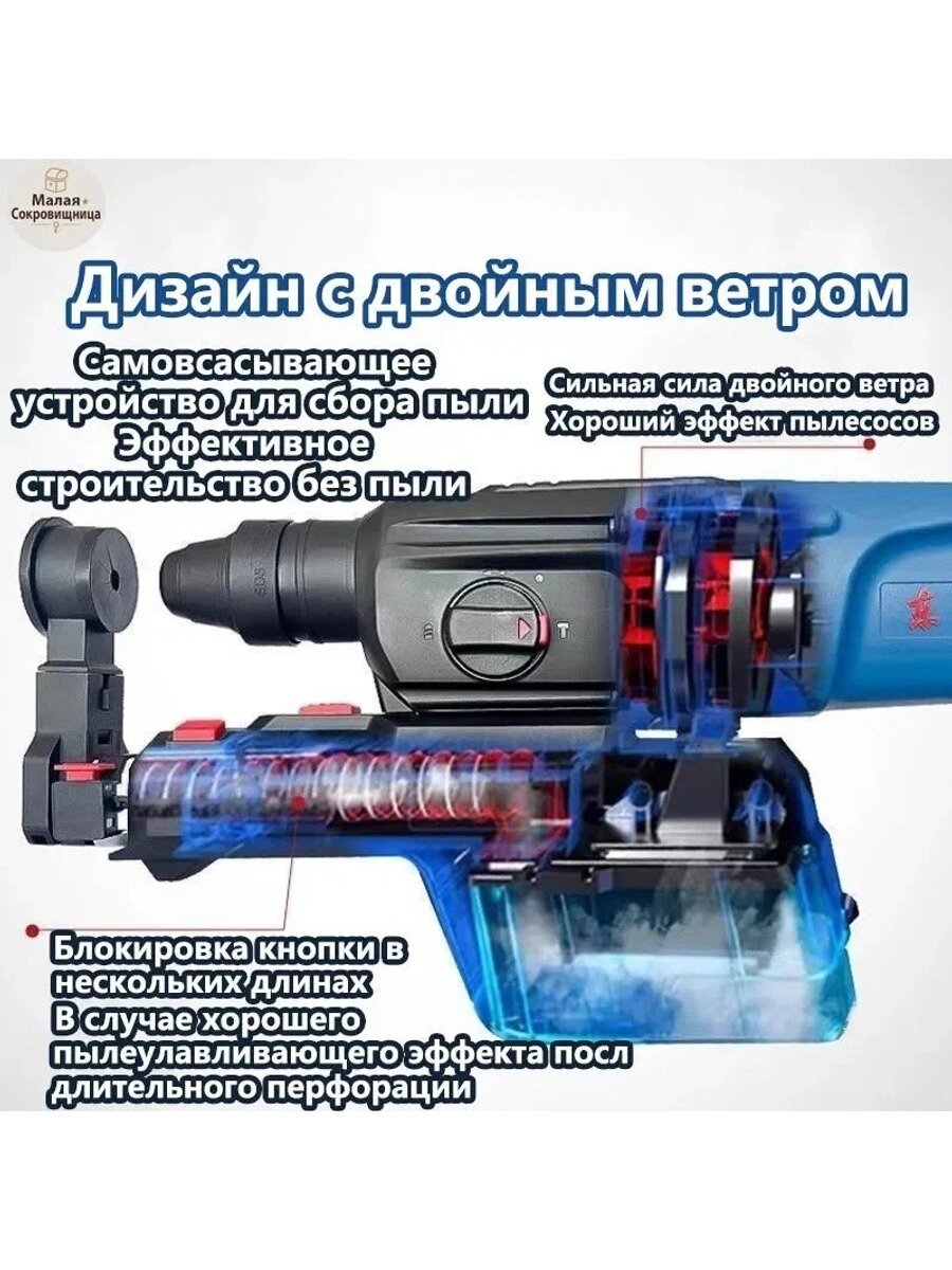 Перфоратор DongCheng GBH 2-23 REA Professional с пылесборником