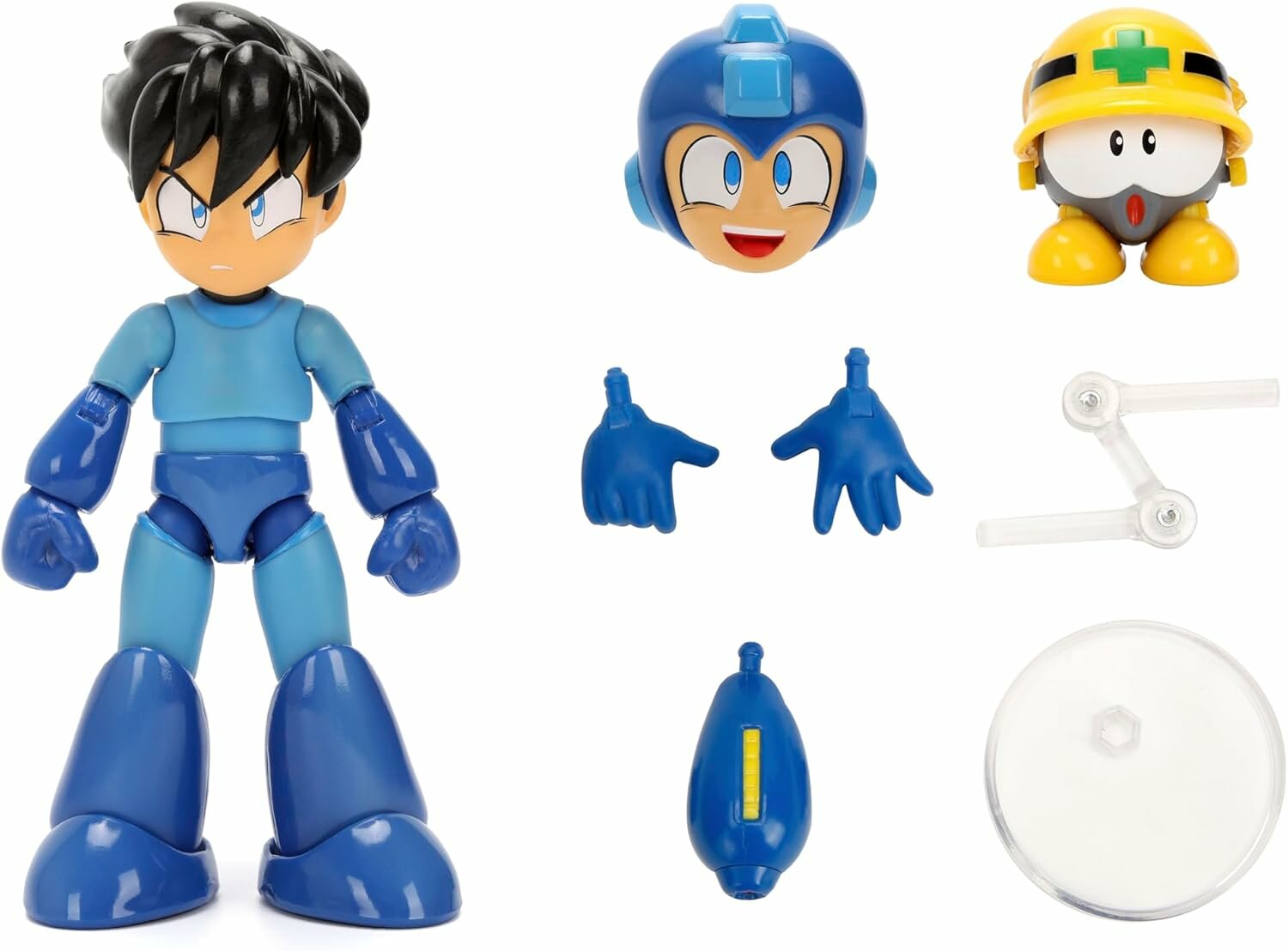 Jada Toys Mega Man Wave 3 1/12 фигурка 6" Neo Metal 2 головы эффекты arm cannon