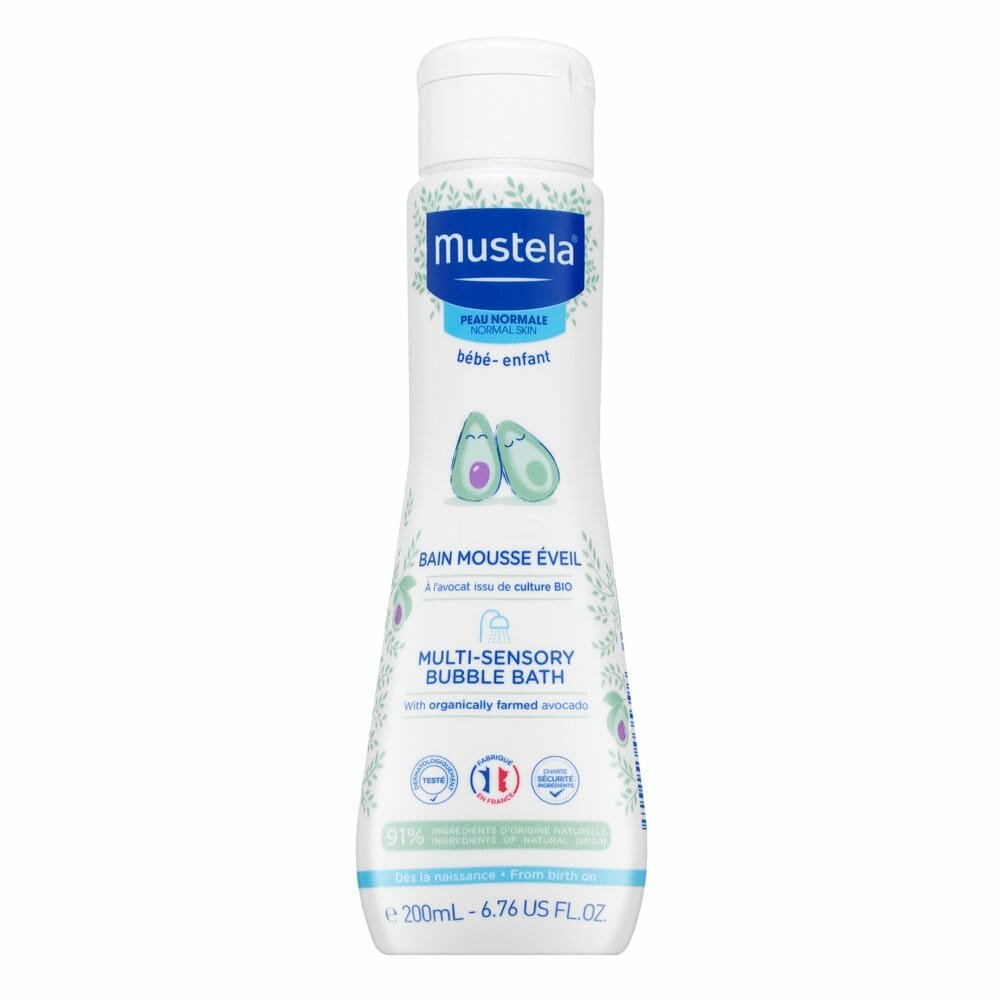 Средство для купания детей Mustela BA bA Multi-Sensory Bubble Bath 200 мл