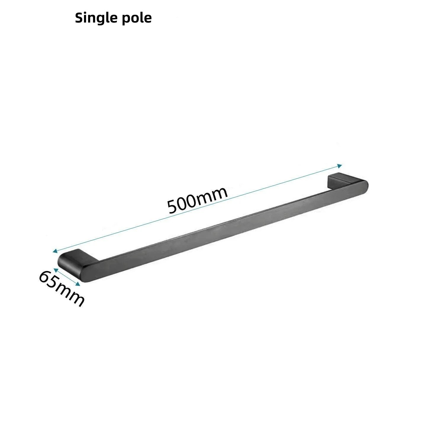 Набор аксессуаров для ванной из нержавеющей стали 304 Single towel bar