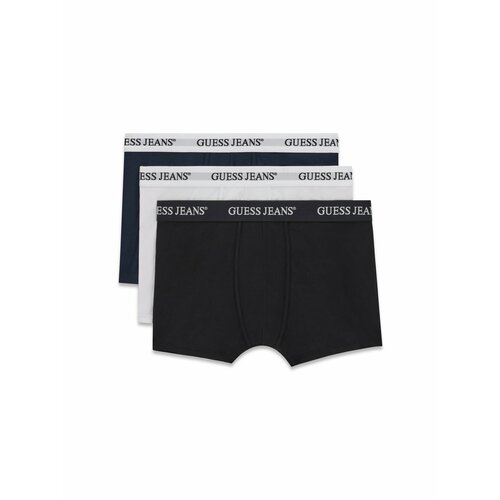 фото Трусы guess jeans, размер 2xl, белый/синий/черный