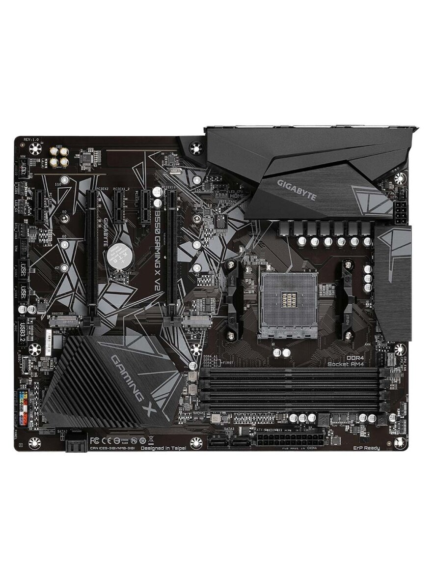 Standart ATX Air чёрный, B550, R7 3700X AIR6, 256 NVME, 16 ГБ DDR4