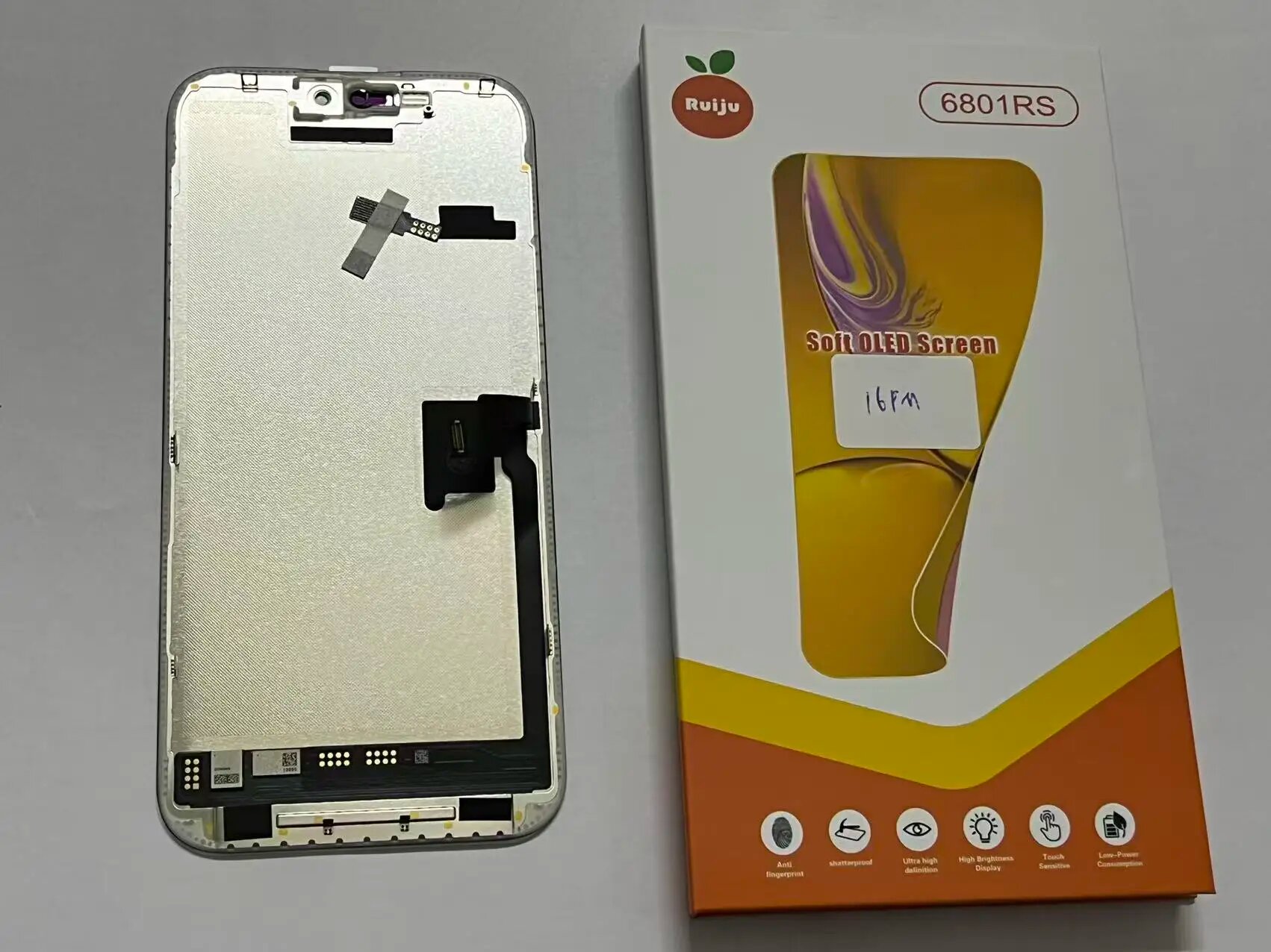 Экран iPhone 16 Pro Max Soft OLED RJ