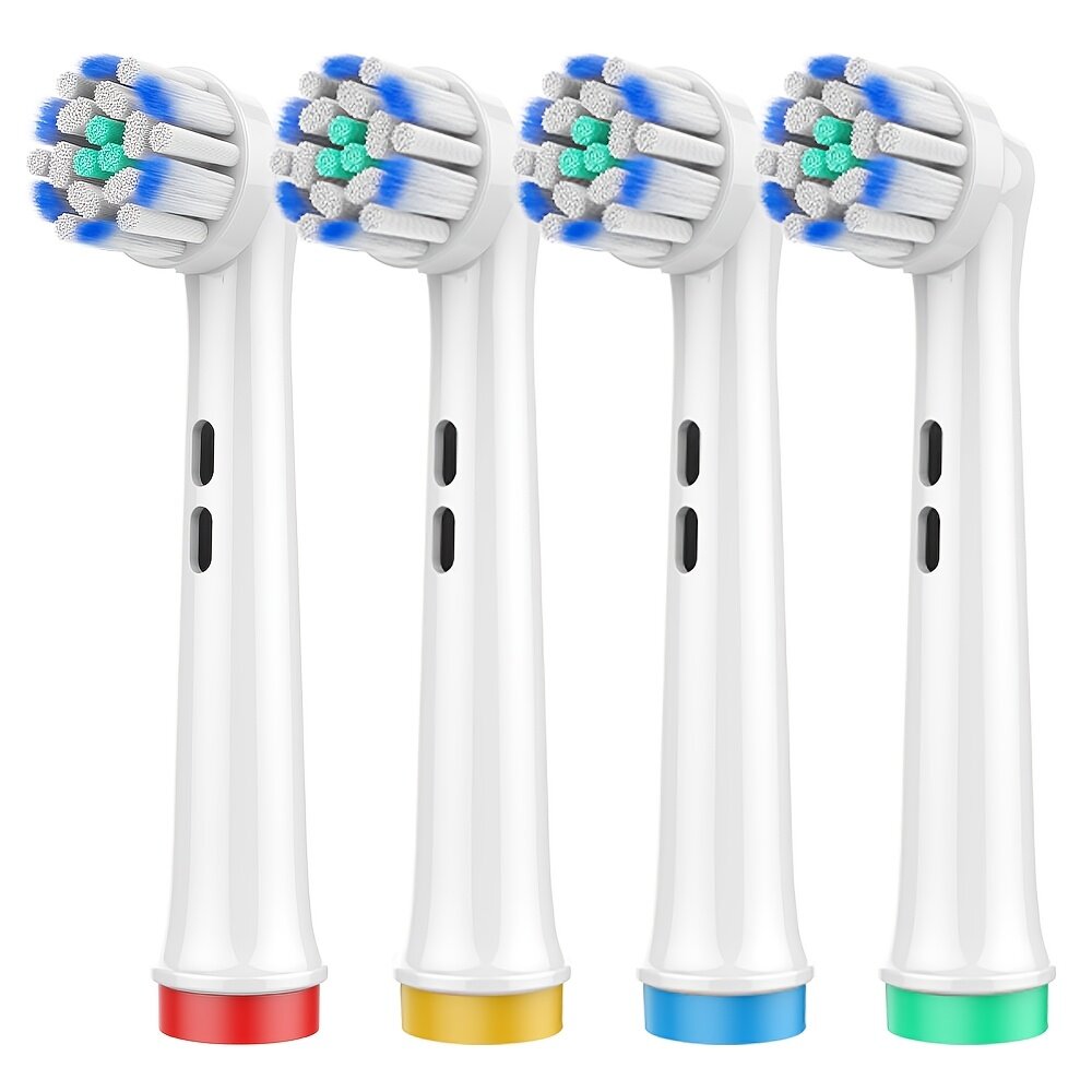 Насадки для электрических зубных щёток, совместимые с Braun/OralB, 4 шт, 60X мягкие щетинки