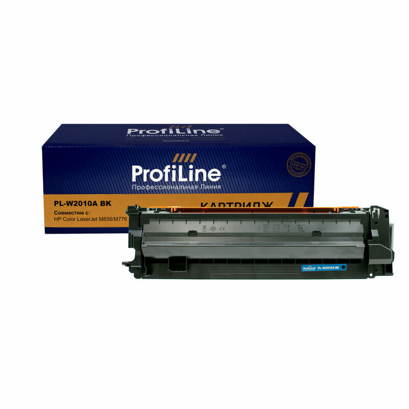 Картридж W2010A для HP Color LaserJet M776dn, M856dn ProfiLine черный