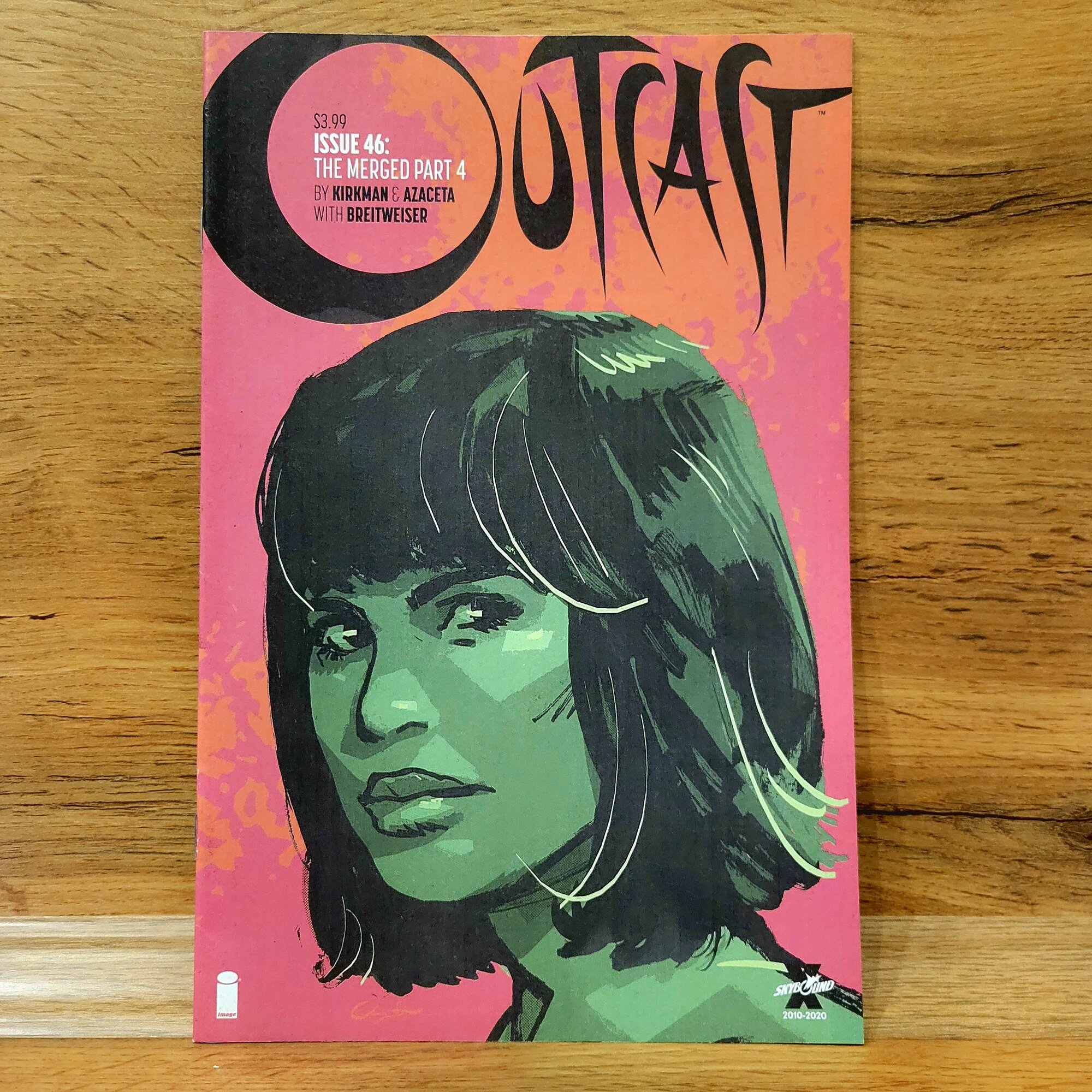 Outcast #46. Оригинальный Комикс.