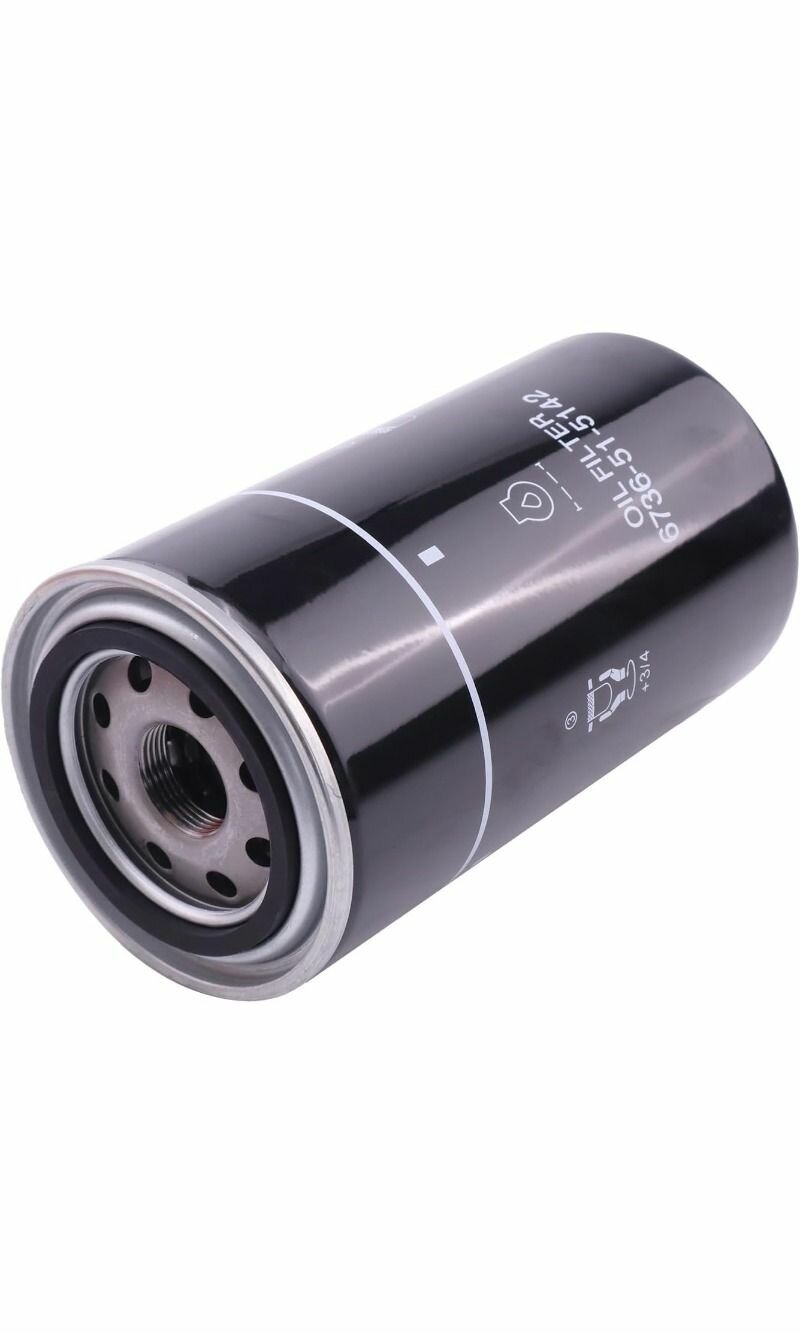 Масляный фильтр 6736-51-5142 для экскаваторов Komatsu PC160LC-7-PC270-8 и двигателей SAA6D107E, S6D102E. Надеж