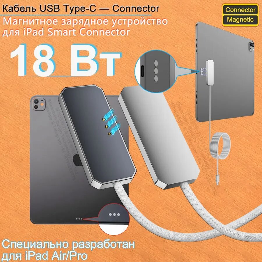Uogic Кабель для мобильных устройств USB Type-C, 2 м, белый