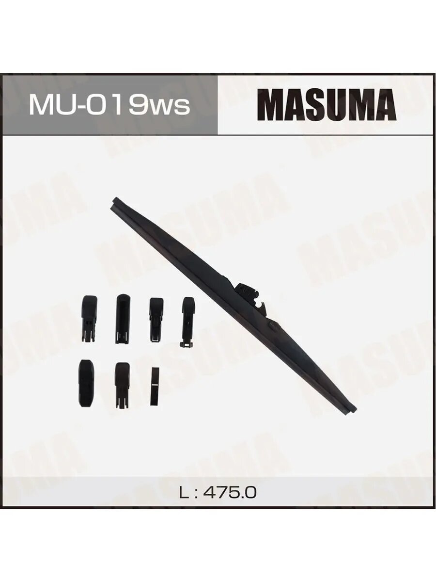Щетка стеклоочистителя зимняя 19"/475 мм Optimum, арт. MU019ws