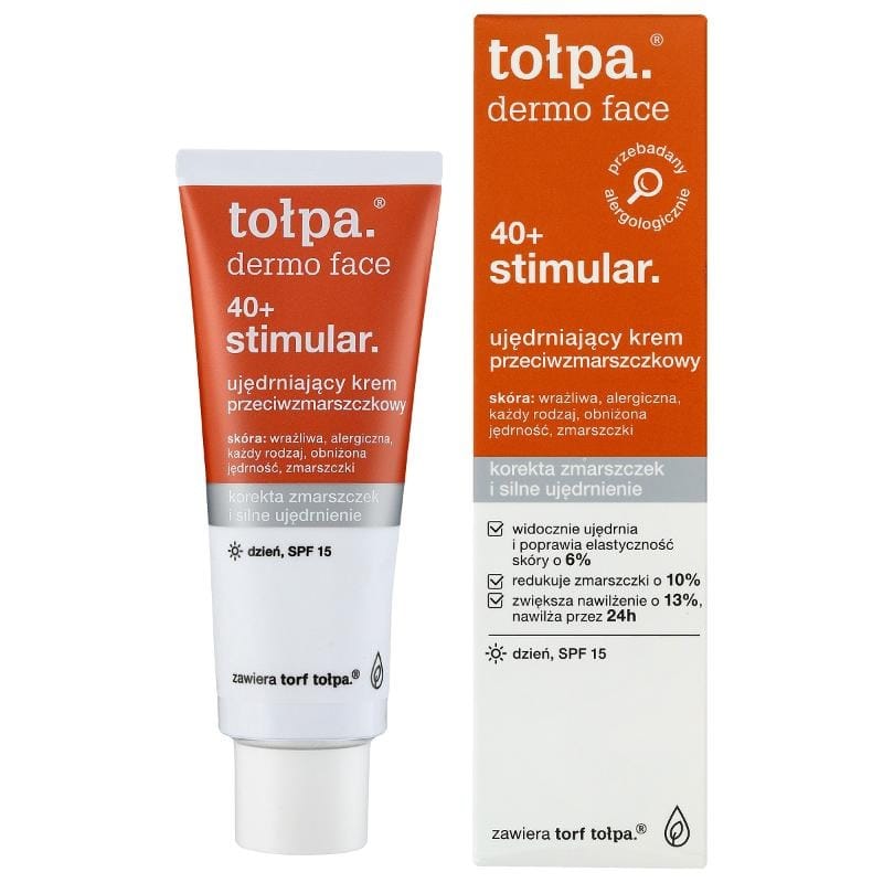 Крем для лица TOLPA Dermo Face Stimular 40+, SPF 15, 40 мл