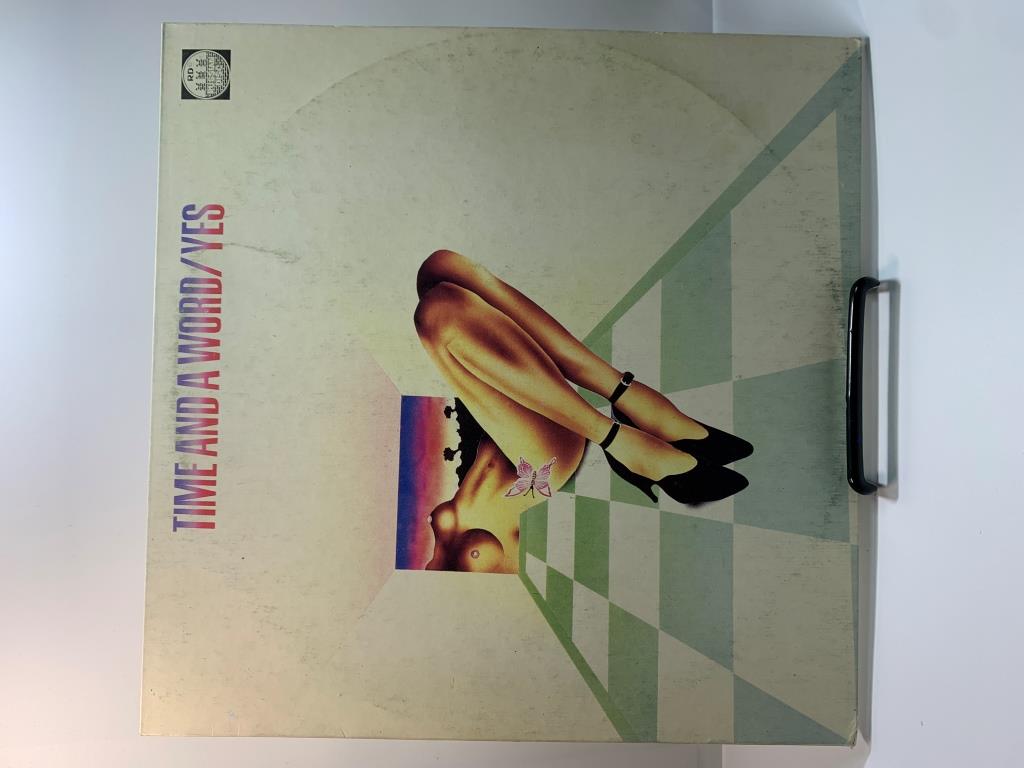 Yes - Time And A Word (1LP Russian Disc, АЗГ 1991, NM/EX)