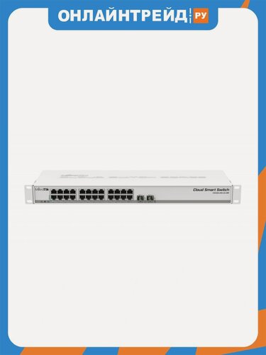 Изображение товара Коммутатор Mikrotik CSS326-24G-2S+RM